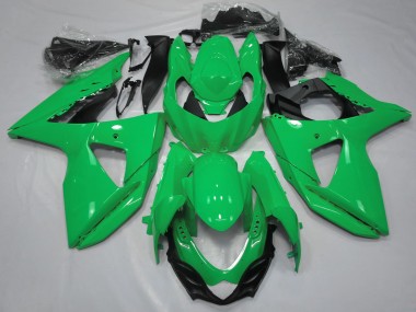 Carenado Moto Suzuki GSXR 1000 2009-2016 - Verde Negro Fabricantes