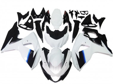 Kits Carenado Moto Suzuki GSXR 1000 2009-2016 - Blanco Azul Negro Fabricantes