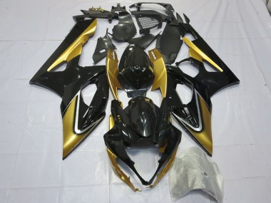 Carenados Moto Suzuki GSXR 1000 2005-2006 - Oro Negro Fabricantes