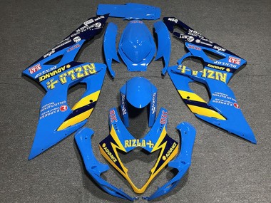Carenados Moto Suzuki GSXR 1000 2005-2006 - Azul Amarillo Negro Rizla Fabricantes