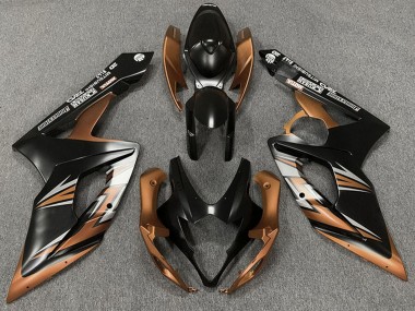 Carenados Moto Suzuki GSXR 1000 2005-2006 - Negro Mate Bronze Fabricantes