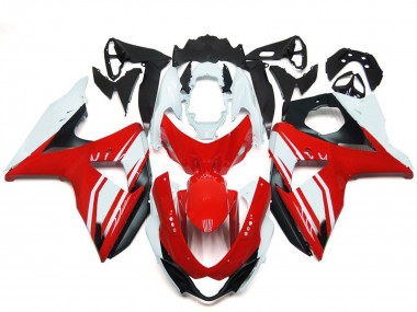 Carenados Moto Suzuki GSXR 1000 2009-2016 - Blanco Rojo Negro Fabricantes