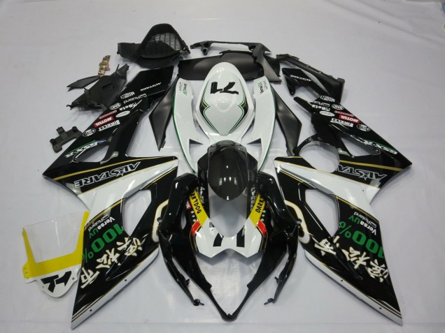 Carenados Moto Suzuki GSXR 1000 2005-2006 - Blanco Negro Amarillo Rojo Verde RockStar Fabricantes