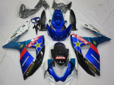 Carenados Moto Suzuki GSXR 1000 2009-2016 - Azul Rojo Negro Blanco RockStar Fabricantes
