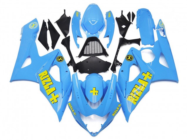 Carenados Moto Suzuki GSXR 1000 2005-2006 - Azul Amarillo Rizla Fabricantes
