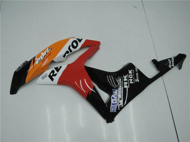 Carenado Moto Honda CBR600RR 2007-2008 - Naranja Blanco Rojo Negro Brillante Repsol Fabricantes