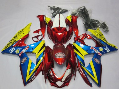 Carenados Moto Suzuki GSXR 1000 2009-2016 - Amarillo Rojo Azul Fabricantes