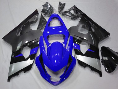 Carenados Moto Suzuki GSXR 600 / GSXR 750 2004-2005 - Azul Plata Gris Negro Fabricantes