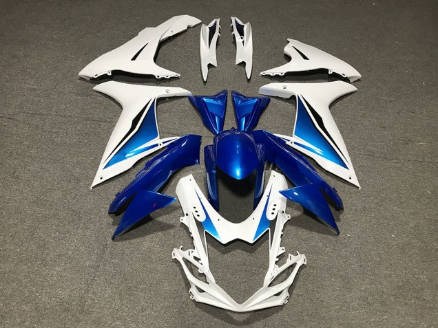 Carenados Moto Suzuki GSXR 600 / GSXR 750 2011-2024 - Azul Blanco Fabricantes