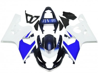 Carenados Moto Suzuki GSXR 600 / GSXR 750 2004-2005 - Blanco Azul Fabricantes