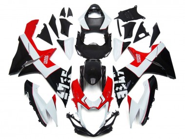 Carenados Moto Suzuki GSXR 600 / GSXR 750 2011-2024 - Blanco Rojo Negro Brillante Fabricantes