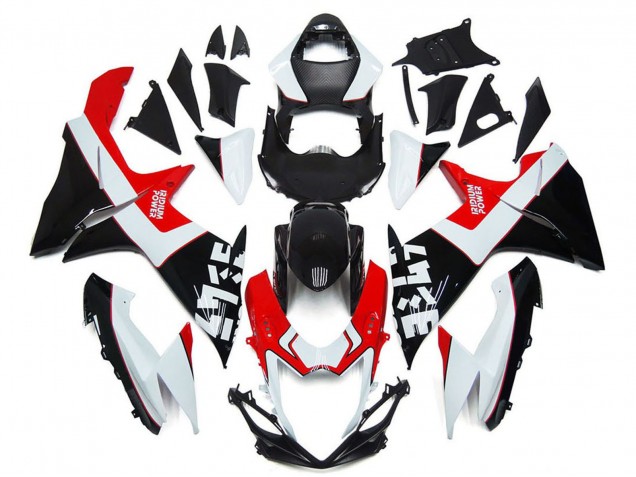 Carenados Moto Suzuki GSXR 600 / GSXR 750 2011-2024 - Blanco Rojo Negro Brillante Fabricantes