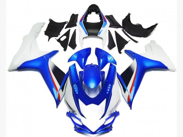 Carenados Moto Suzuki GSXR 600 / GSXR 750 2011-2024 - Blanco Azul Rojo Fabricantes