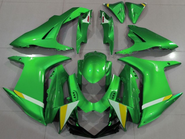 Carenados Moto Suzuki GSXR 600 / GSXR 750 2011-2024 - Verde Blanco Amarillo Fabricantes