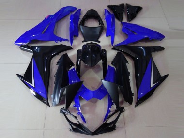Carenados Moto Suzuki GSXR 600 / GSXR 750 2011-2024 - Azul Negro Brillante Fabricantes