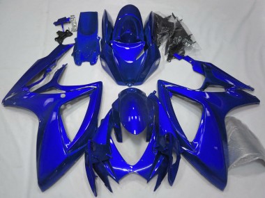 Carenados Moto Suzuki GSXR 600 / GSXR 750 2006-2007 - Azul Brillante Plain Fabricantes