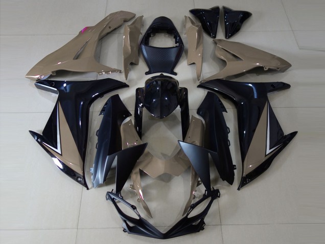 Carenados Moto Suzuki GSXR 600 / GSXR 750 2011-2024 - Gris Negro Brillante Negro Mate Fabricantes
