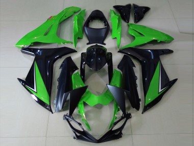 Carenados Moto Suzuki GSXR 600 / GSXR 750 2011-2024 - Verde Negro Brillante Negro Mate Fabricantes