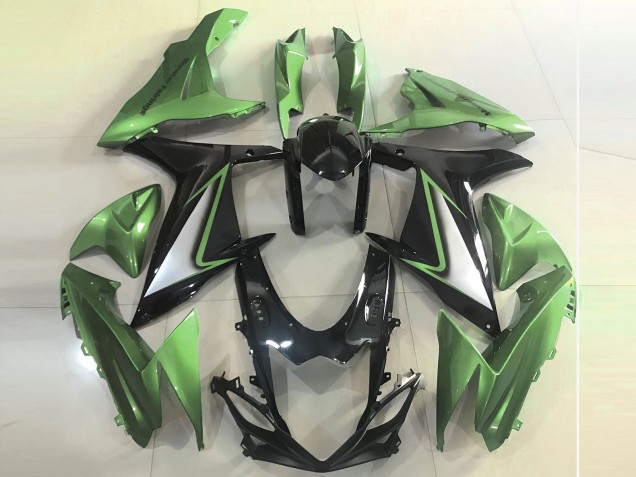 Carenados Moto Suzuki GSXR 600 / GSXR 750 2011-2024 - Verde Negro Brillante Fabricantes
