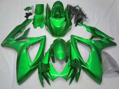 Carenados Moto Suzuki GSXR 600 / GSXR 750 2006-2007 - Verde Brillante Plain Fabricantes