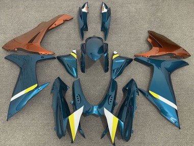 Carenados Moto Suzuki GSXR 600 / GSXR 750 2011-2024 - Azul Claro Naranja Blanco Amarillo Fabricantes