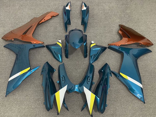 Carenados Moto Suzuki GSXR 600 / GSXR 750 2011-2024 - Azul Claro Naranja Blanco Amarillo Fabricantes