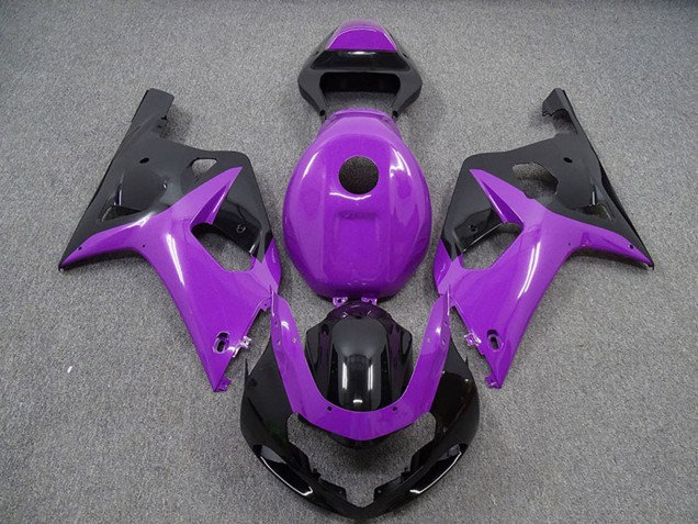 Carenados Moto Suzuki GSXR 600 / GSXR 750 2001-2003 - Púrpura Negro Brillante Fabricantes