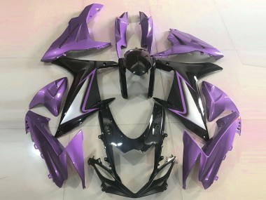 Carenados Moto Suzuki GSXR 600 / GSXR 750 2011-2024 - Púrpura Negro Brillante Fabricantes