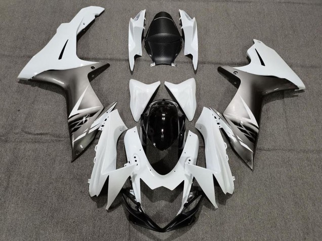 Carenados Moto Suzuki GSXR 600 / GSXR 750 2011-2024 - Blanco Gris Negro Fabricantes