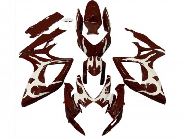 Carenados Moto Suzuki GSXR 600 / GSXR 750 2006-2007 - Rojo Granate Blanco Fabricantes