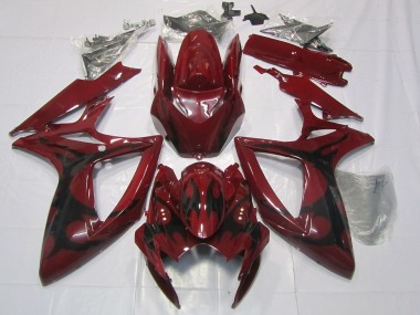 Carenados Moto Suzuki GSXR 600 / GSXR 750 2006-2007 - Rojo Granate Fabricantes