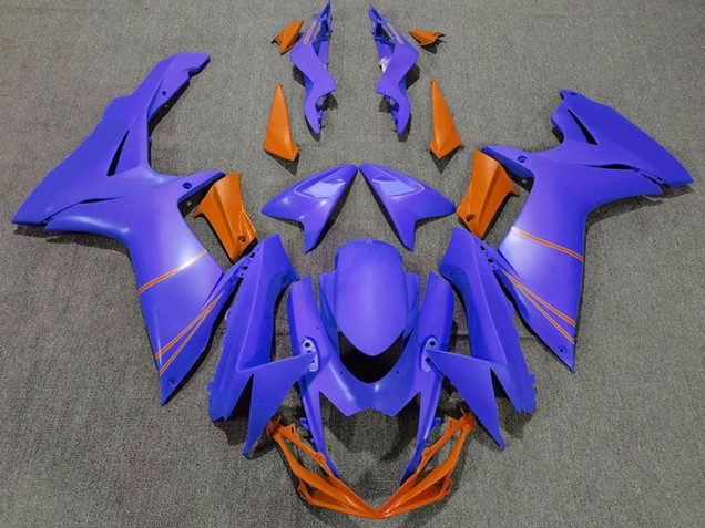 Carenados Moto Suzuki GSXR 600 / GSXR 750 2011-2024 - Azul Océano Naranja Fabricantes