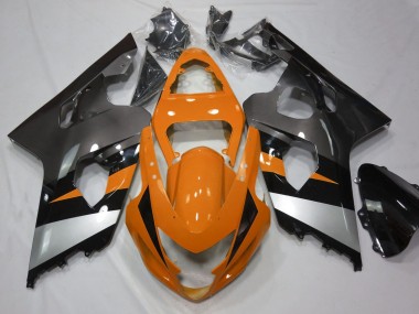 Carenados Moto Suzuki GSXR 600 / GSXR 750 2004-2005 - Naranja Plata Fabricantes