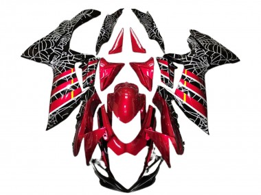 Carenados Moto Suzuki GSXR 600 / GSXR 750 2011-2024 - Rojo Negro Spider Fabricantes