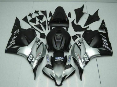 Carenados Moto Honda CBR600RR 2009-2012 - Plata Negro Mate Repsol Fabricantes
