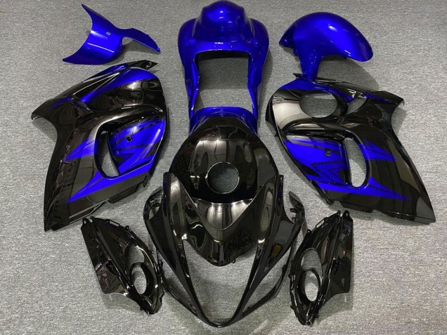Carenados Moto Suzuki GSXR 1300 2008-2020 - Negro Brillante Azul Profundo Fabricantes