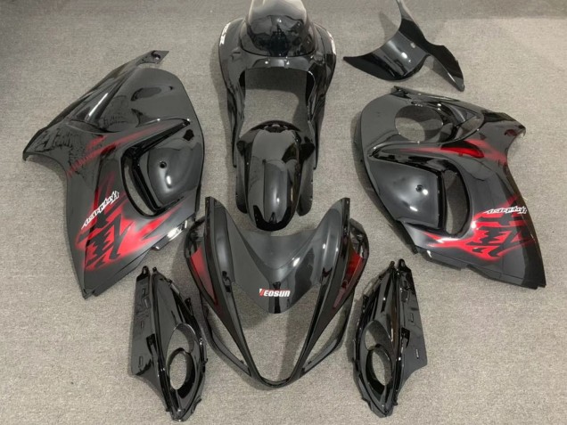 Carenados Moto Suzuki GSXR 1300 2008-2020 - Negro Brillante Rojo Fabricantes