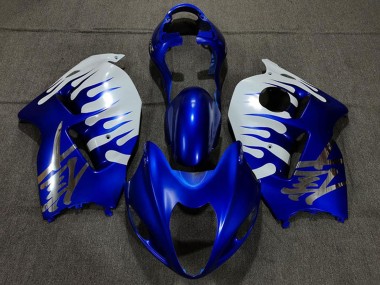 Carenados Moto Suzuki GSXR 1300 1996-2007 - Blanco Azul Llama Fabricantes
