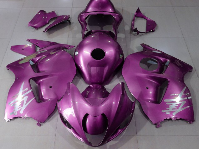 Carenados Moto Suzuki GSXR 1300 1996-2007 - Rosa Brillante Plata Logo Fabricantes