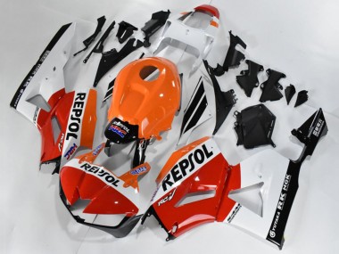 Carenado Moto Honda CBR600RR 2013-2023 - Naranja Blanco Rojo Negro Brillante Repsol Fabricantes