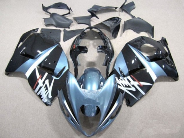 Carenados Moto Suzuki GSXR 1300 1996-2007 - Azul Claro Negro Fabricantes