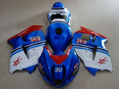 Carenados Moto Suzuki GSXR 1300 1996-2007 - Azul Blanco Rojo Fabricantes