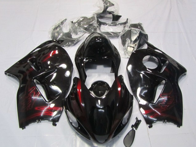 Carenados Moto Suzuki GSXR 1300 1996-2007 - Rojo Negro Brillante Fabricantes