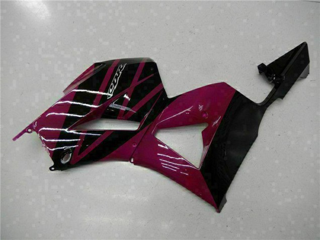 Carenados Moto Honda CBR600RR 2013-2023 - Púrpura Negro Brillante Fabricantes