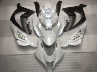 Carenados Moto Kawasaki ZX10R 2016-2020 - Blanco Perla Negro Verde Fabricantes