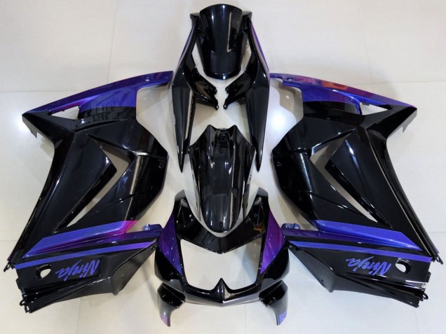 Carenados Moto Kawasaki Ninja 250 2008-2012 - Azul Negro Brillante Fabricantes