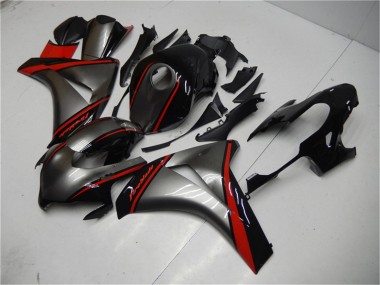 Carenado Moto Honda CBR1000RR 2008-2011 - Gris Rojo Negro Brillante Fabricantes