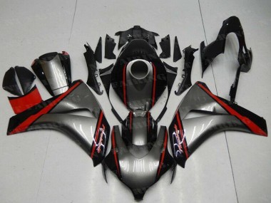 Carenado Moto Honda CBR1000RR 2008-2011 - Gris Rojo Negro Brillante Fabricantes