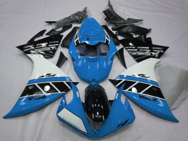 Carenados Moto Yamaha R1 2012-2014 - Azul Blanco Negro Brillante Fabricantes