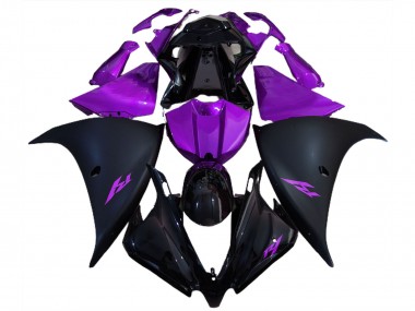 Carenados Moto Yamaha R1 2012-2014 - Negro Brillante Negro Mate Púrpura Fabricantes